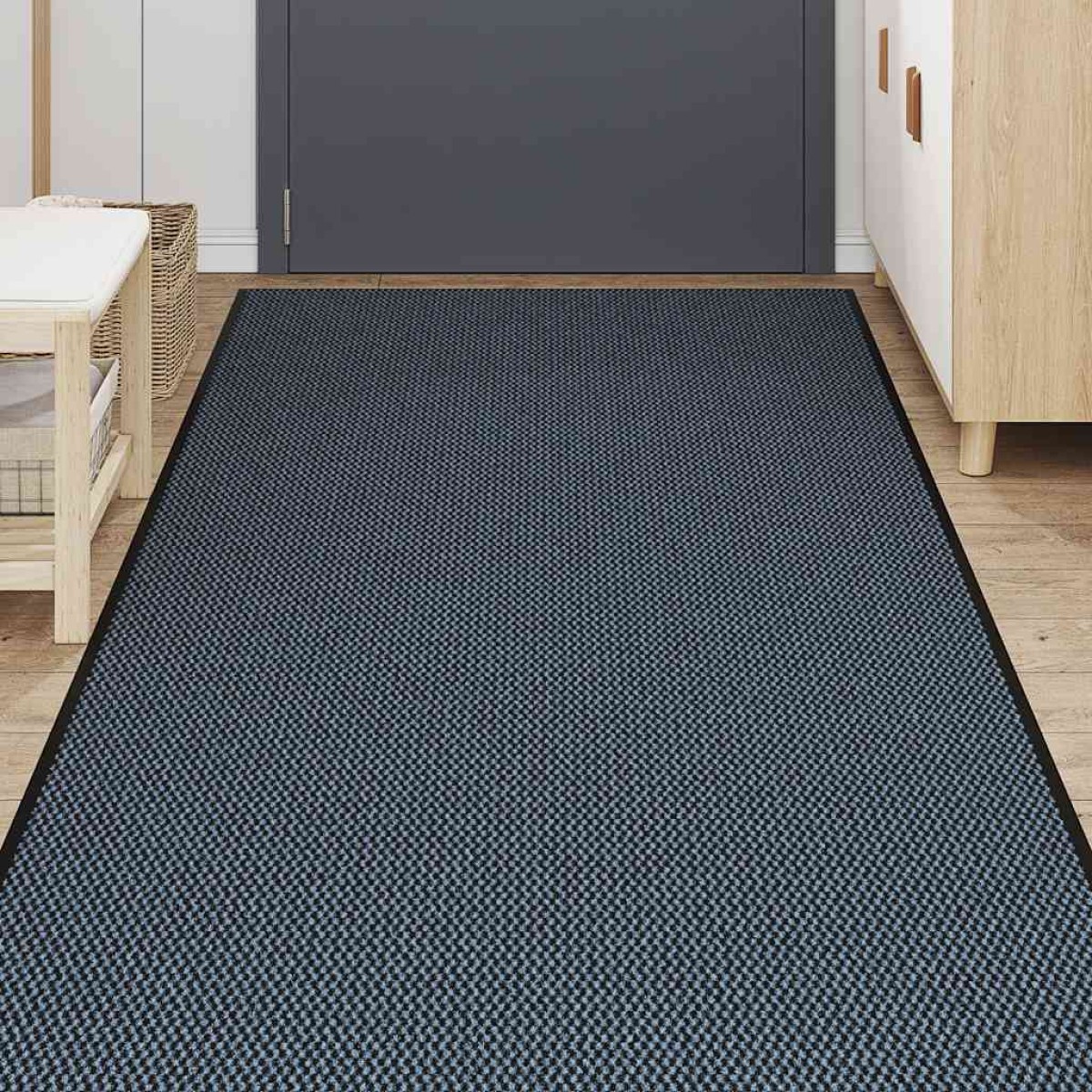 vidaXL Πατάκι Εισόδου Μπλε 115 x 400 εκ.