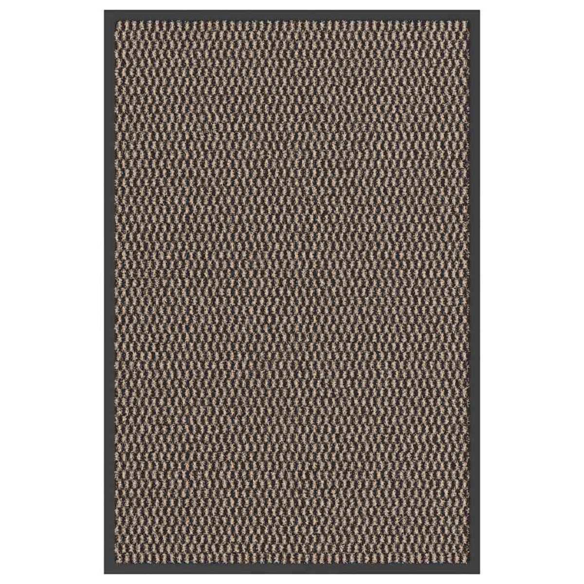vidaXL Πατάκι Εισόδου Καφέ 60 x 90 εκ.