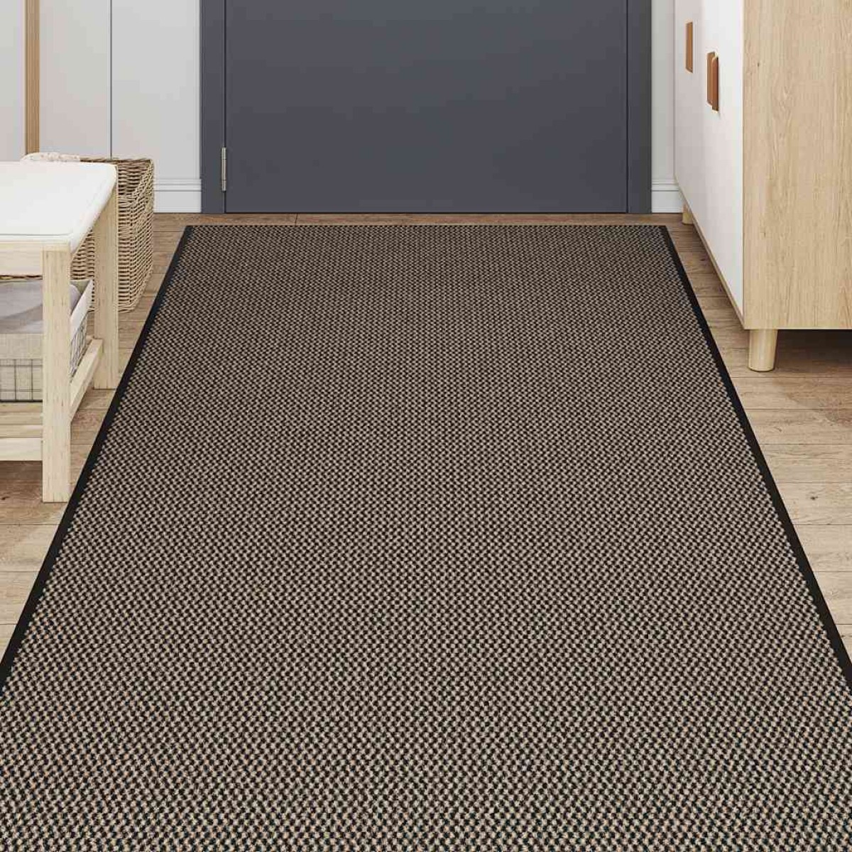 vidaXL Πατάκι Εισόδου Καφέ 115 x 400 εκ.