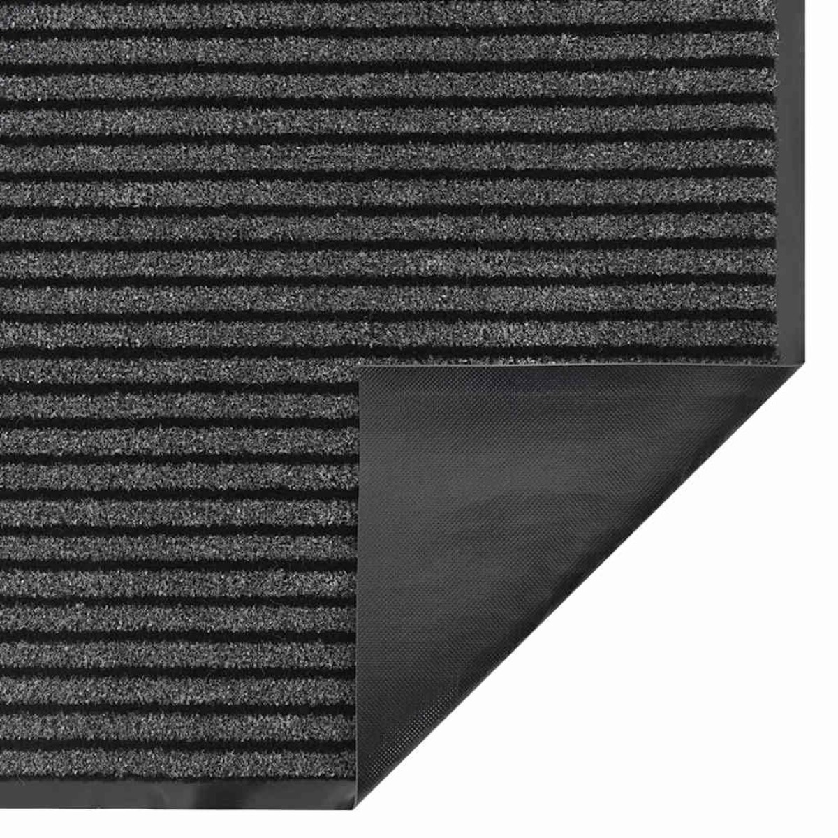 vidaXL Χαλάκι Εξώπορτας Μαύρο 60 x 150 cm Πολυπροπυλένιο