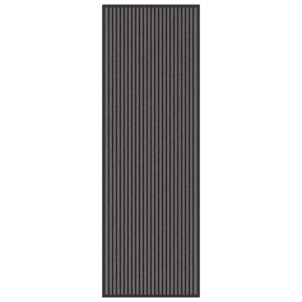 vidaXL Χαλάκι Εξώπορτας Μαύρο 60 x 180 cm Πολυπροπυλένιο