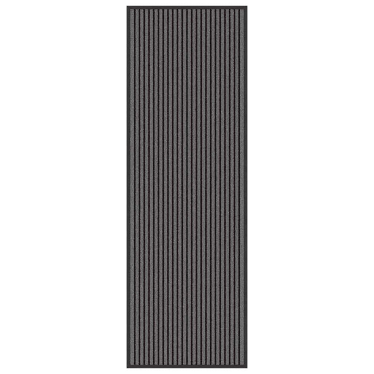 vidaXL Χαλάκι Εξώπορτας Μαύρο 60 x 180 cm Πολυπροπυλένιο