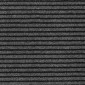 vidaXL Πατάκι Εισόδου Ριγέ Μαύρο και Γκρι 115 x 500 εκ.