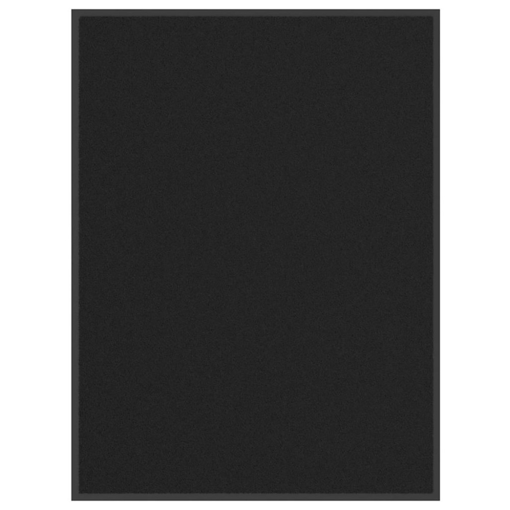 vidaXL Πατάκι Εισόδου Μαύρο 80 x 120 εκ.