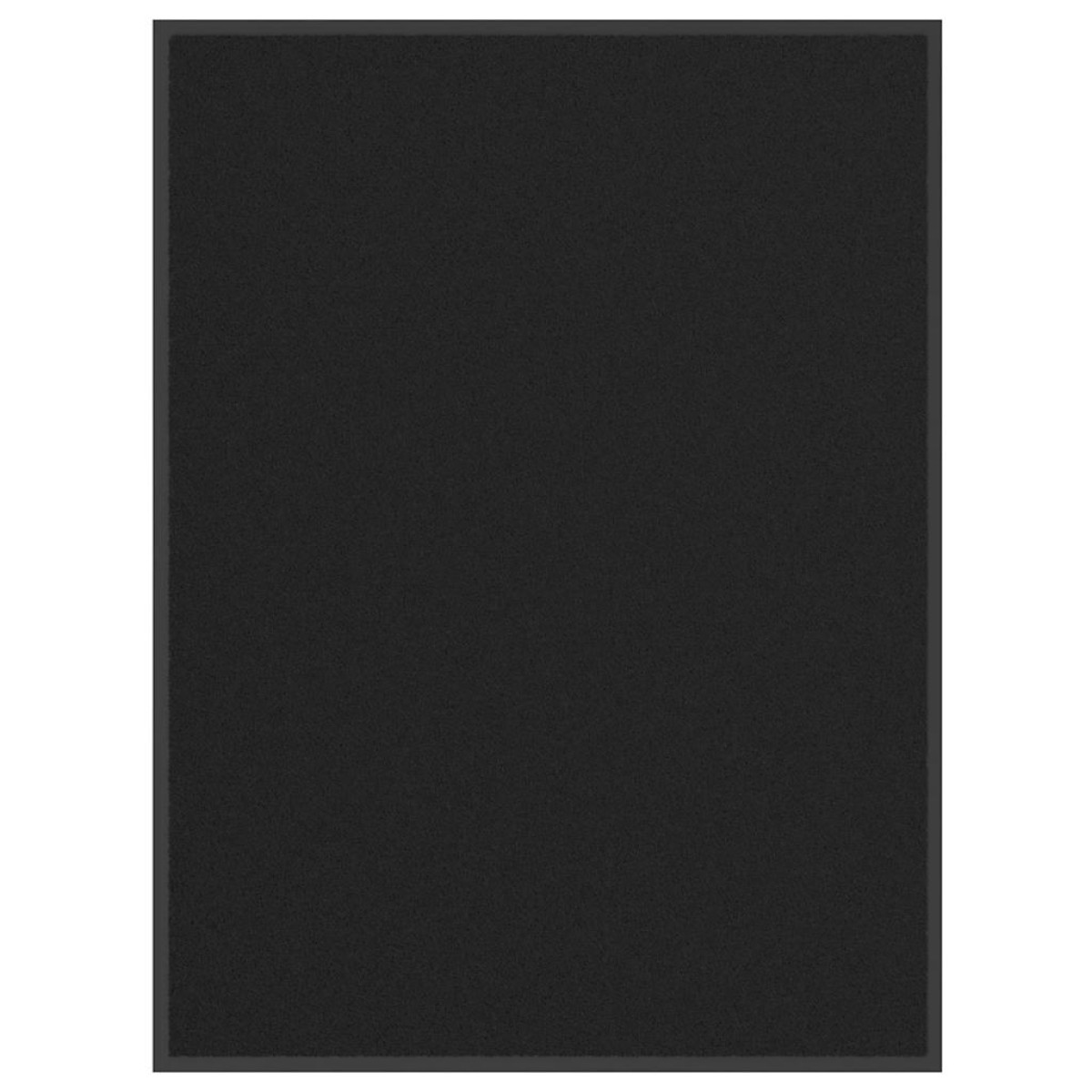 vidaXL Πατάκι Εισόδου Μαύρο 80 x 120 εκ.