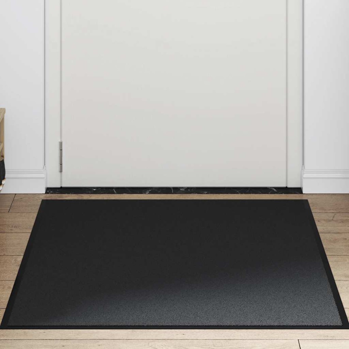 vidaXL Πατάκι Εισόδου Μαύρο 90 x 120 εκ.