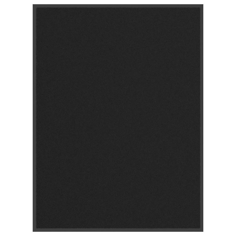 vidaXL Πατάκι Εισόδου Μαύρο 90 x 120 εκ.