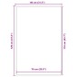 vidaXL Πατάκι Εισόδου Ανθρακί 80 x 120 εκ.