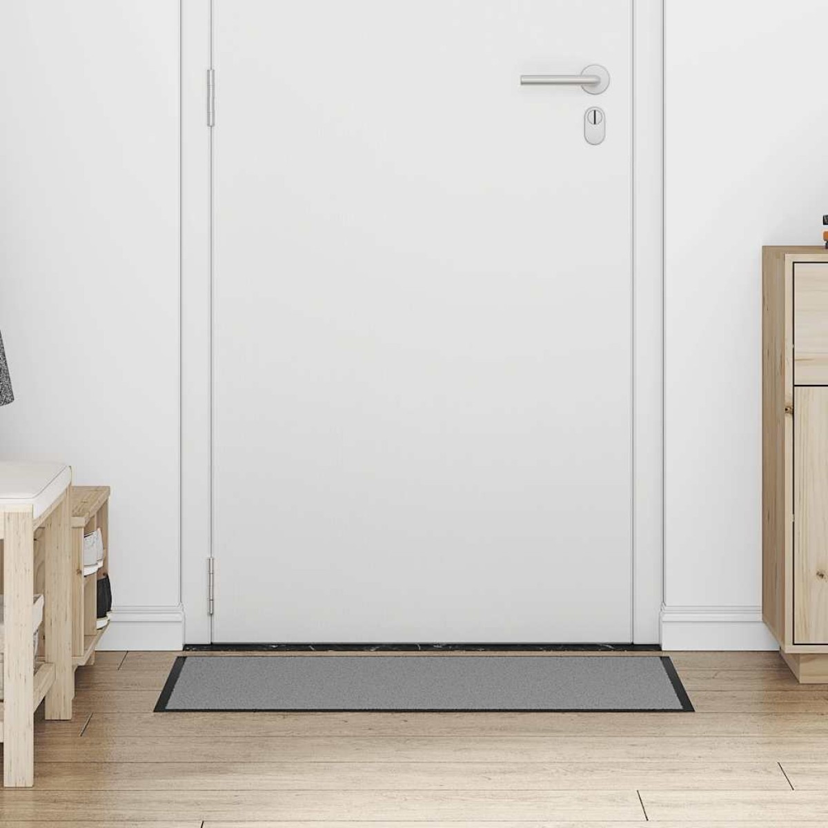 vidaXL Πατάκι Εισόδου Γκρι 60 x 90 εκ.
