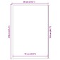 vidaXL Πατάκι Εισόδου Γκρι 80 x 120 εκ.