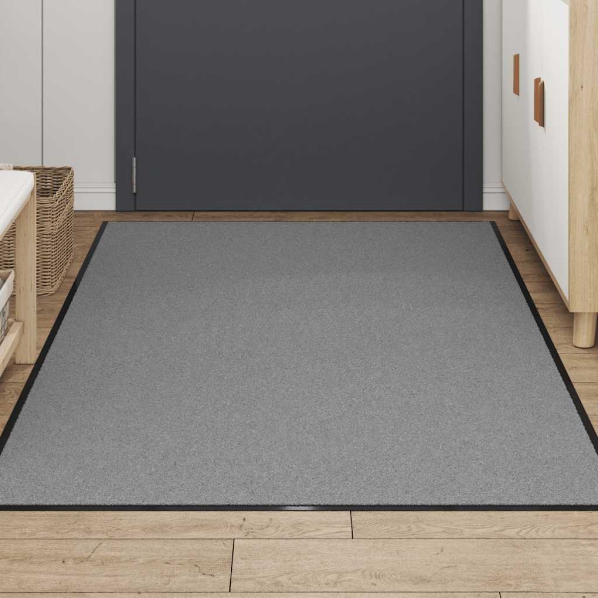 vidaXL Πατάκι Εισόδου Γκρι 115 x 200 εκ.