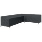 vidaXL Κάλυμμα επίπλων Μαύρο 355 x 275 x 80 εκ. Ύφασμα Oxford 420D