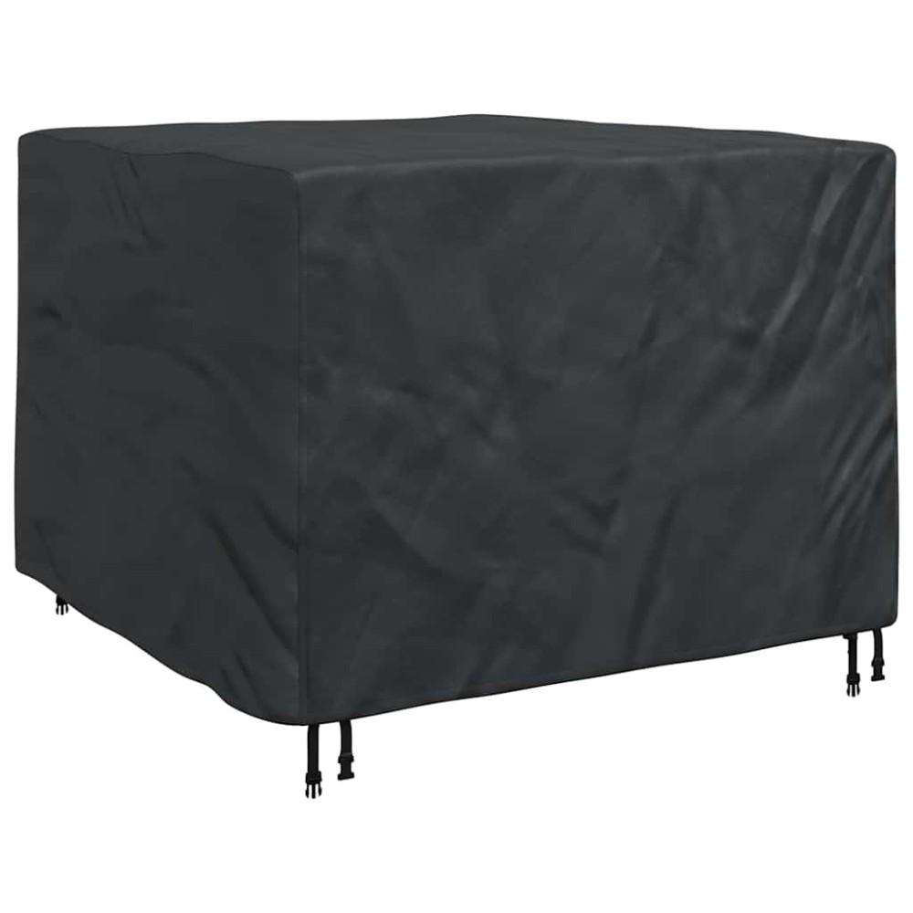 vidaXL Κάλυμμα επίπλων Μαύρο 125 x 125 x 74 cm Υφασμα Oxford 210D