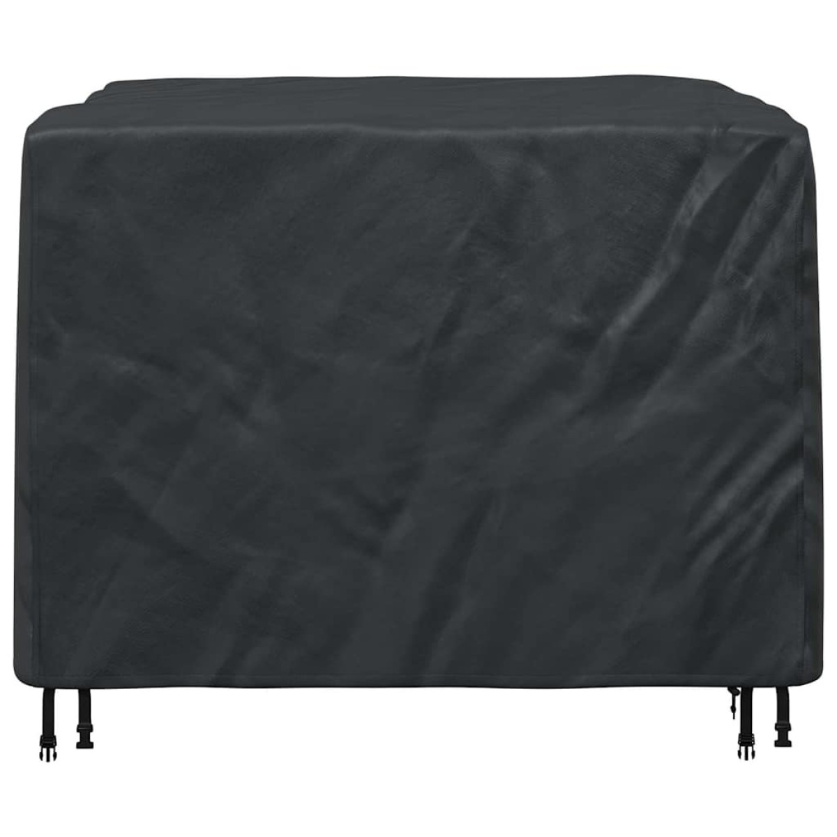 vidaXL Κάλυμμα επίπλων Μαύρο 125 x 125 x 74 cm Ύφασμα 420D Oxford