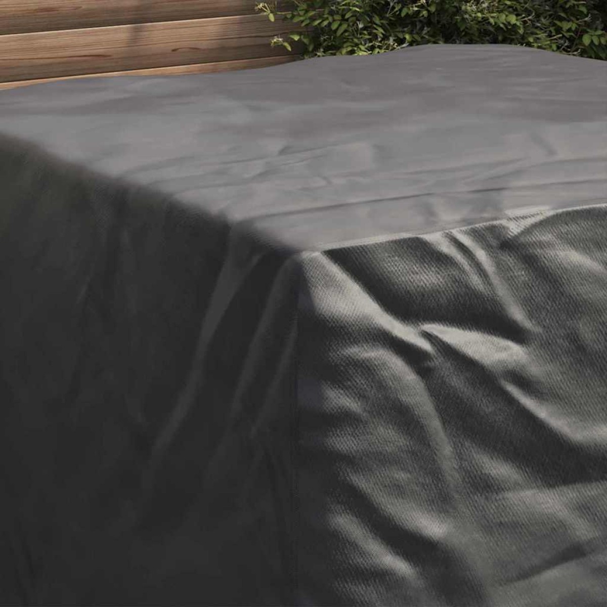 vidaXL Κάλυμμα επίπλων Μαύρο 135 x 135 x 90 cm Υφασμα Oxford 210D