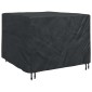 vidaXL Κάλυμμα επίπλων Μαύρο 135 x 135 x 90 cm Ύφασμα 420D Oxford