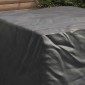 vidaXL Κάλυμμα επίπλων Μαύρο 135 x 135 x 90 cm Ύφασμα 420D Oxford