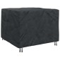 vidaXL Κάλυμμα επίπλων Μαύρο 135 x 135 x 90 cm Ύφασμα 420D Oxford