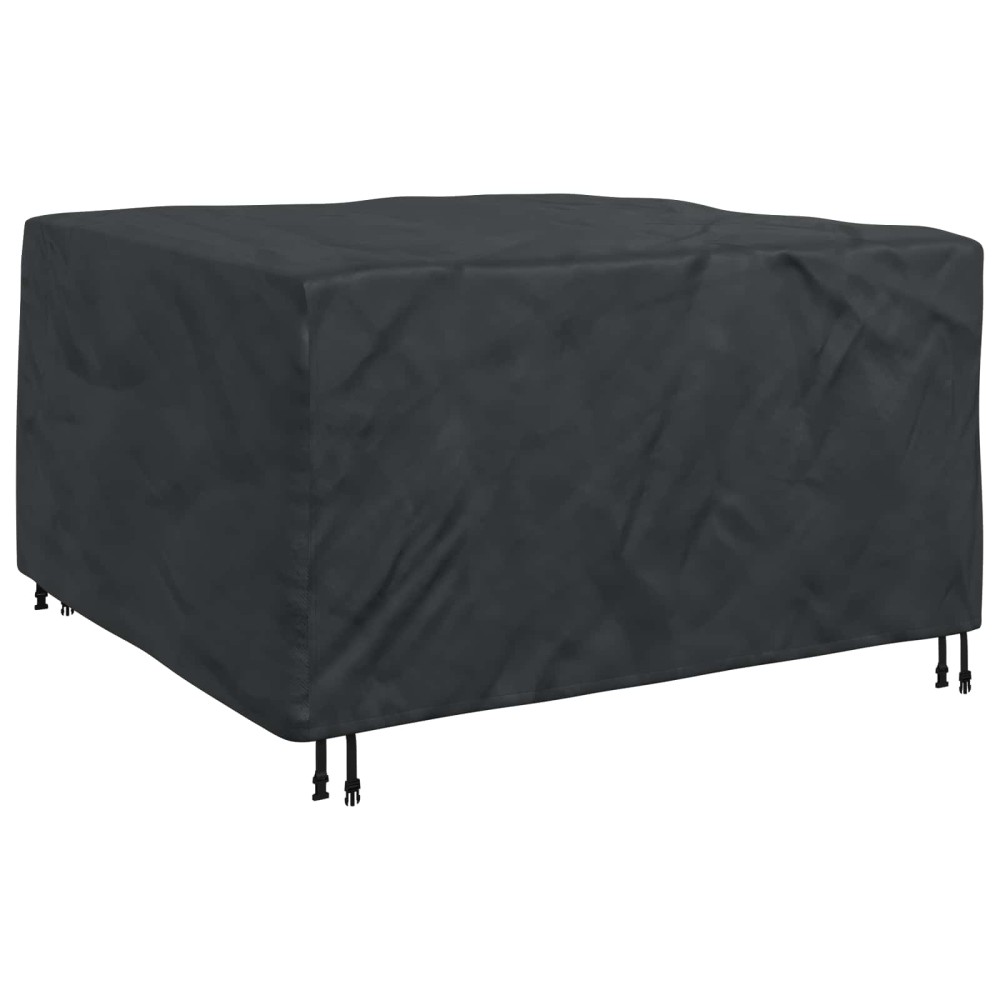 vidaXL Κάλυμμα επίπλων Μονόχρωμο Μαύρο 150 x 150 x 75 cm 210D