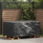 vidaXL Κάλυμμα επίπλων Μονόχρωμο Μαύρο 170 x 100 x 70 εκ. 210D