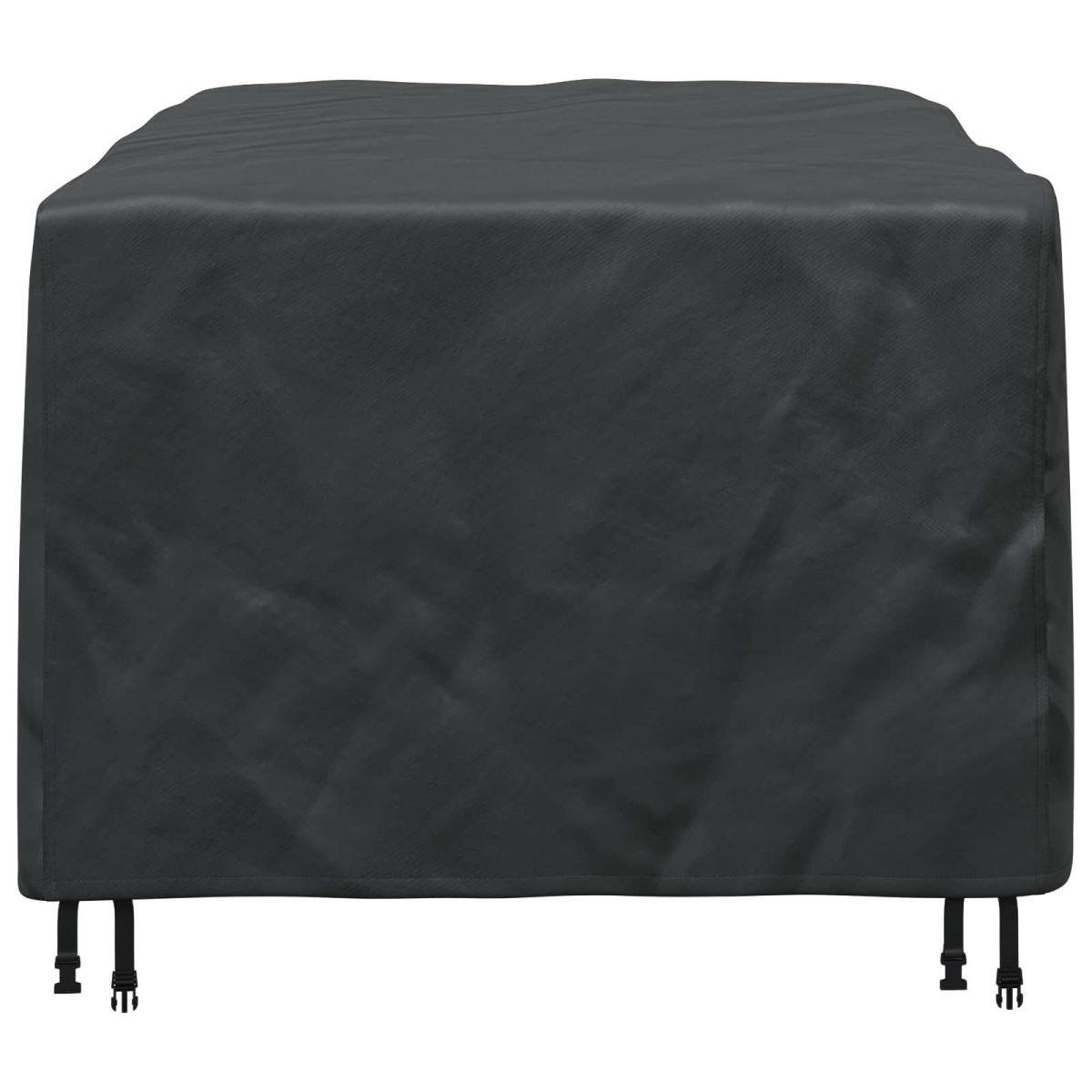 vidaXL Κάλυμμα επίπλων Μονόχρωμο Μαύρο 172 x 113 x 73 cm 420D