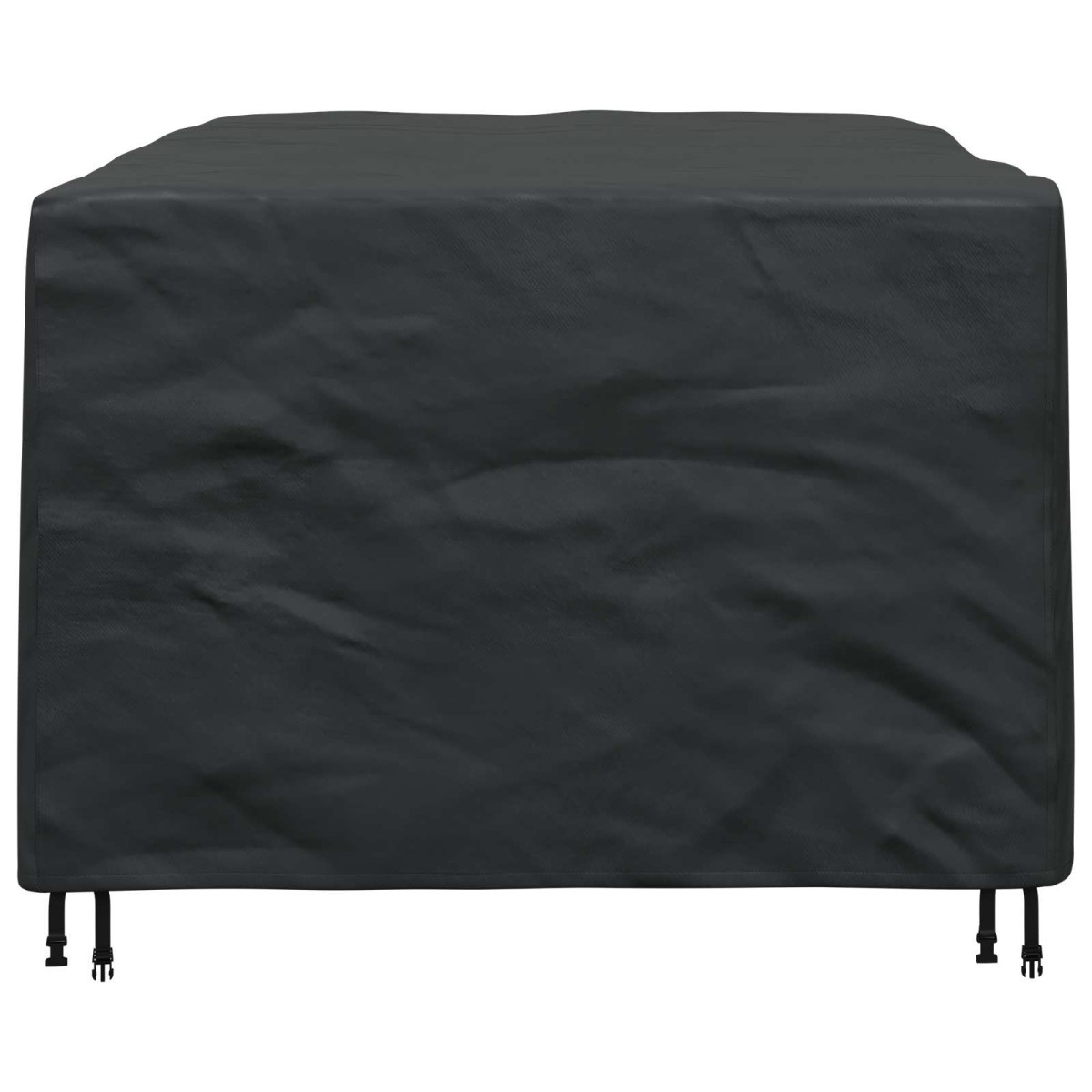 vidaXL Κάλυμμα επίπλων Μονόχρωμο Μαύρο 180 x 140 x 90 cm 420D
