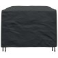 vidaXL Κάλυμμα επίπλων Μονόχρωμο Μαύρο 180 x 140 x 90 cm 420D