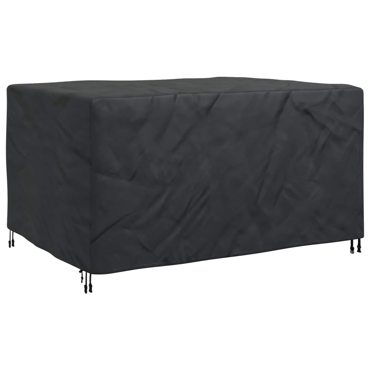 vidaXL Κάλυμμα επίπλων Μονόχρωμο Μαύρο 180 x 140 x 90 cm 420D