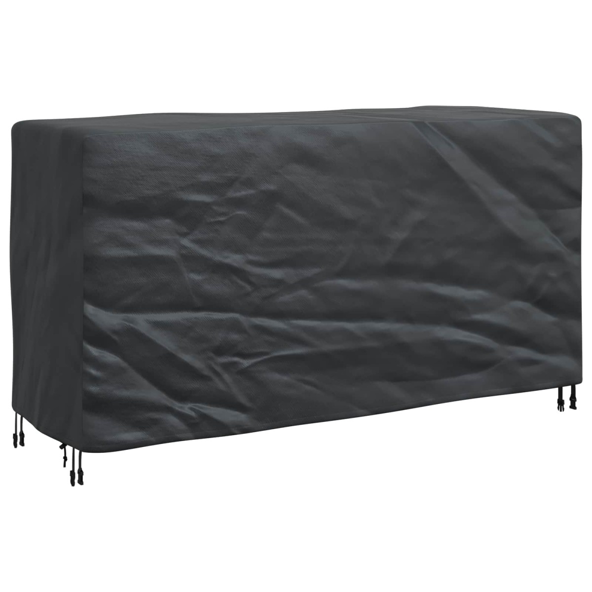vidaXL Κάλυμμα επίπλων Μονόχρωμο Μαύρο 180 x 70 x 90 cm 210D