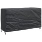 vidaXL Κάλυμμα επίπλων Μονόχρωμο Μαύρο 180 x 70 x 90 cm 210D