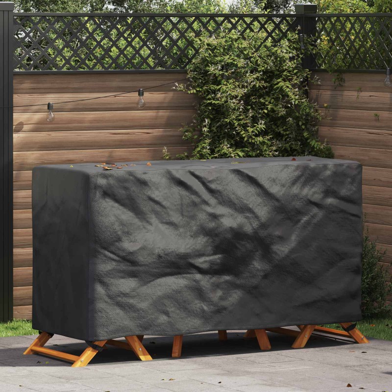 vidaXL Κάλυμμα επίπλων Μονόχρωμο Μαύρο 180 x 70 x 90 cm 210D
