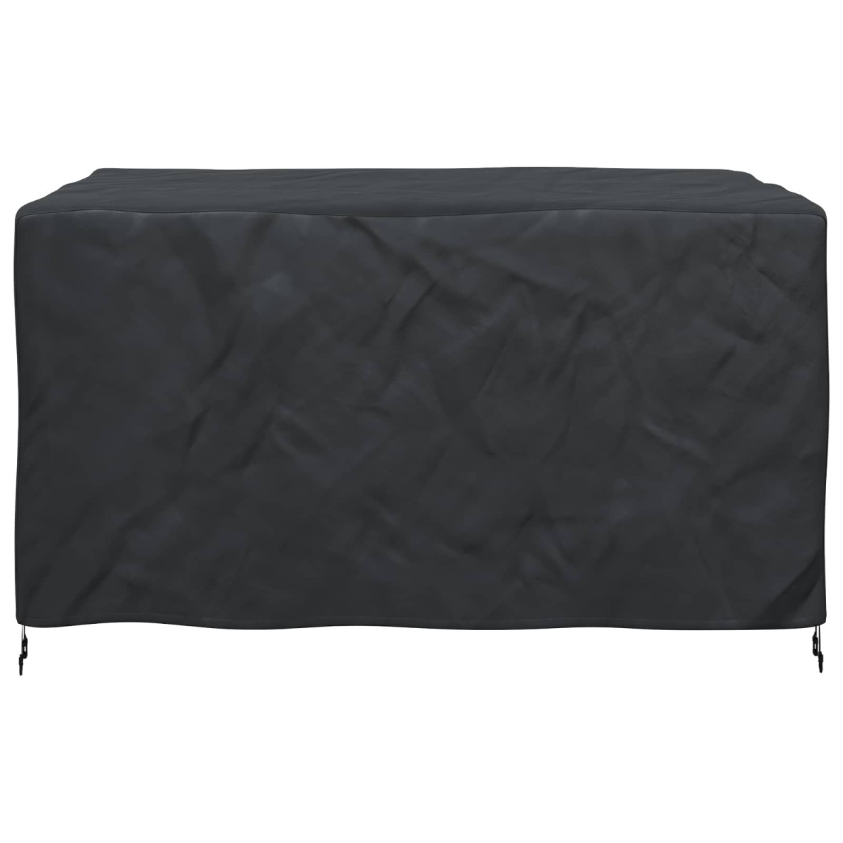vidaXL Κάλυμμα επίπλων Μονόχρωμο Μαύρο 180 x 150 x 85 εκ. 420D