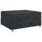 vidaXL Κάλυμμα επίπλων Μονόχρωμο Μαύρο 200 x 160 x 70 cm 420D