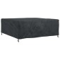 vidaXL Κάλυμμα επίπλων Μονόχρωμο Μαύρο 200 x 200 x 90 εκ. 420D