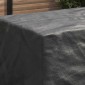 vidaXL Κάλυμμα επίπλων Μονόχρωμο Μαύρο 229 x 113 x 73 cm 210D