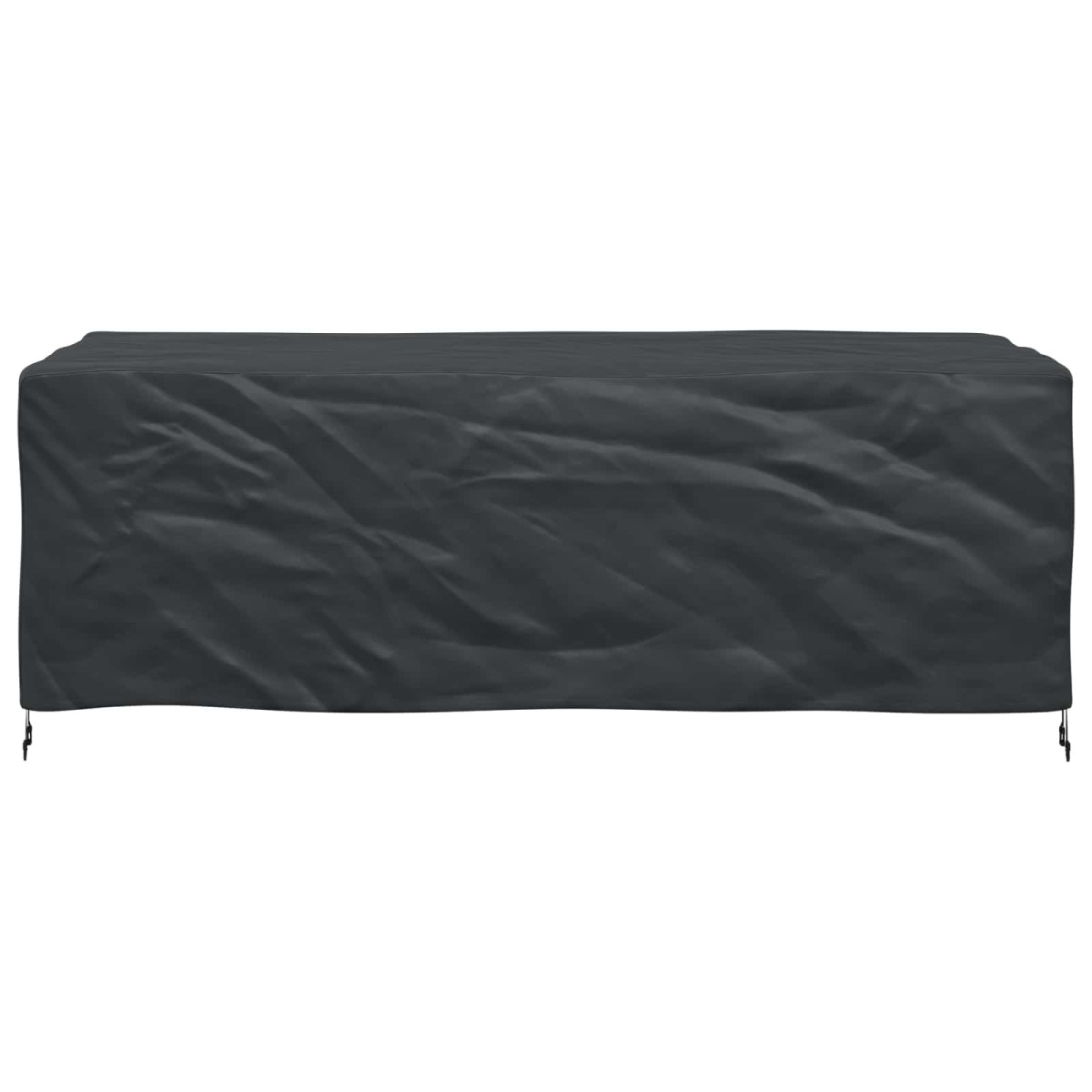 vidaXL Κάλυμμα επίπλων Μονόχρωμο Μαύρο 229 x 113 x 73 cm 210D
