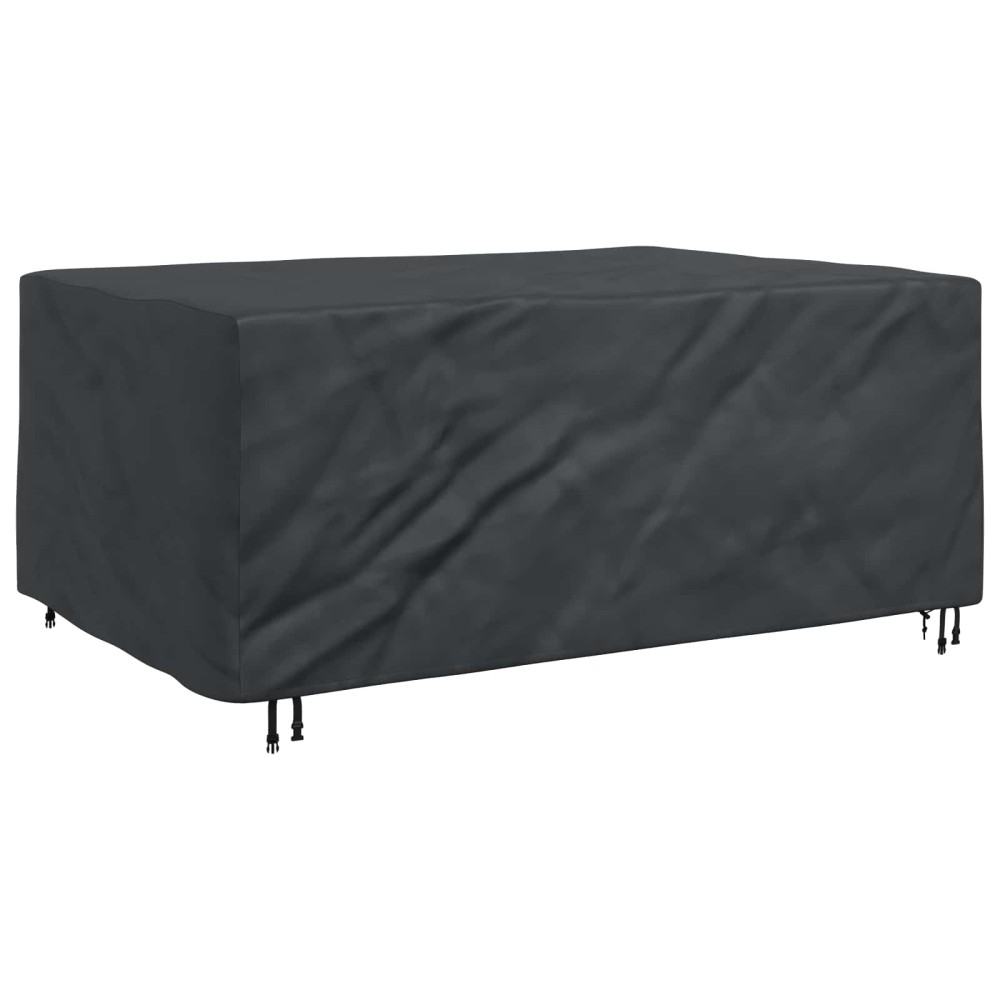 vidaXL Κάλυμμα επίπλων Μονόχρωμο Μαύρο 230 x 165 x 80 cm 210D