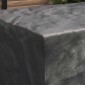 vidaXL Κάλυμμα επίπλων Μονόχρωμο Μαύρο 230 x 165 x 80 cm 210D