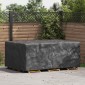 vidaXL Κάλυμμα επίπλων Μονόχρωμο Μαύρο 230 x 165 x 80 cm 210D