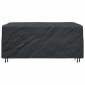 vidaXL Κάλυμμα επίπλων Μονόχρωμο Μαύρο 230 x 165 x 80 cm 420D