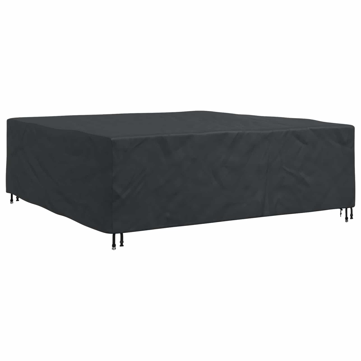 vidaXL Κάλυμμα επίπλων Μονόχρωμο Μαύρο 235 x 235 x 70 εκ. 210D