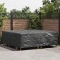 vidaXL Κάλυμμα επίπλων Μονόχρωμο Μαύρο 235 x 235 x 70 εκ. 210D