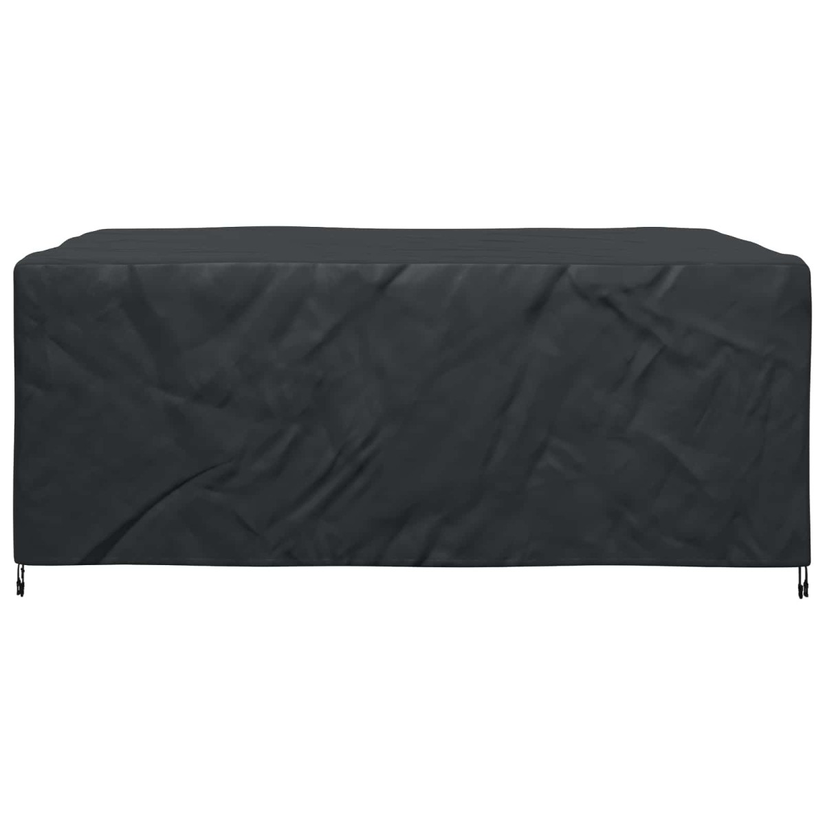 vidaXL Κάλυμμα επίπλων Μονόχρωμο Μαύρο 240 x 190 x 90 εκ. 210D