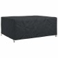 vidaXL Κάλυμμα επίπλων Μονόχρωμο Μαύρο 240 x 190 x 90 εκ. 420D