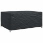 vidaXL Κάλυμμα επίπλων Μονόχρωμο Μαύρο 240 x 160 x 100 εκ. 210D