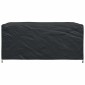 vidaXL Κάλυμμα επίπλων Μονόχρωμο Μαύρο 240 x 160 x 100 εκ. 420D