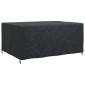 vidaXL Κάλυμμα επίπλων Μονόχρωμο Μαύρο 240 x 180 x 100 εκ. 210D