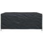 vidaXL Κάλυμμα επίπλων Μονόχρωμο Μαύρο 250 x 210 x 70 εκ. 420D