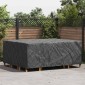 vidaXL Κάλυμμα επίπλων Μονόχρωμο Μαύρο 250 x 210 x 70 εκ. 420D