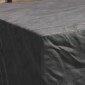 vidaXL Κάλυμμα επίπλων Μονόχρωμο Μαύρο 250 x 210 x 70 εκ. 600D